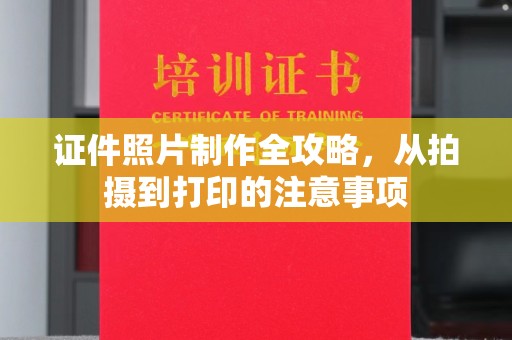 田阳证件照片制作全攻略，从拍摄到打印的注意事项