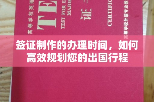 田阳签证制作的办理时间，如何高效规划您的出国行程