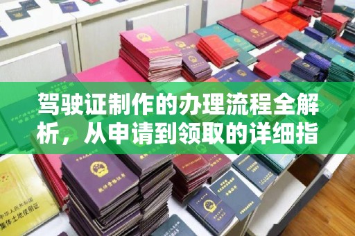 田阳驾驶证制作的办理流程全解析，从申请到领取的详细指南