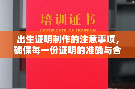 田阳出生证明制作的注意事项，确保每一份证明的准确与合法
