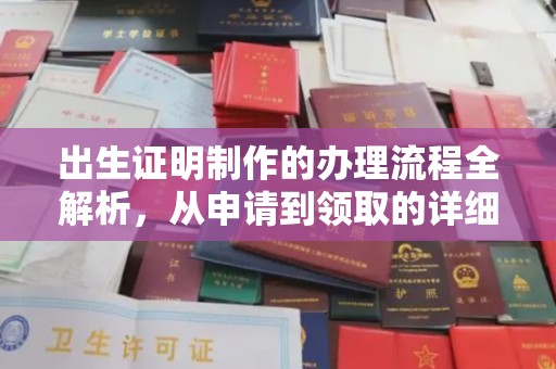 田阳出生证明制作的办理流程全解析，从申请到领取的详细指南