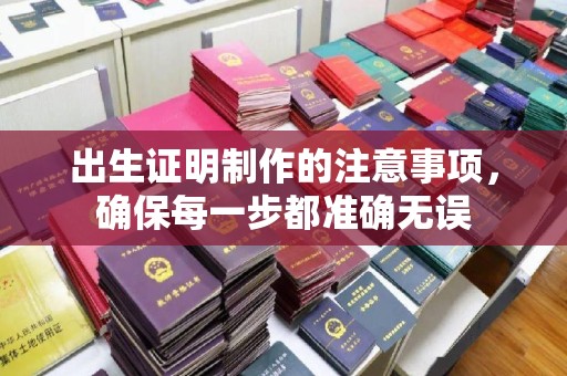 田阳出生证明制作的注意事项，确保每一步都准确无误