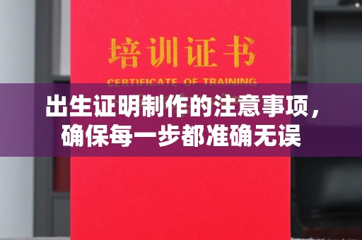 田阳出生证明制作的注意事项，确保每一步都准确无误