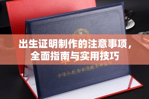 田阳出生证明制作的注意事项，全面指南与实用技巧