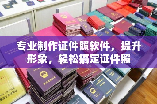 田阳专业制作证件照软件，提升形象，轻松搞定证件照