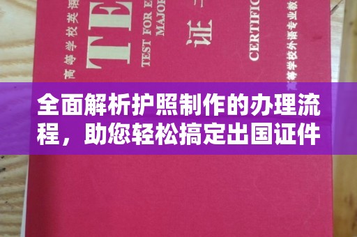 田阳全面解析护照制作的办理流程，助您轻松搞定出国证件